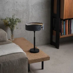 OSRAM LED-pöytälamppu Decor Curve Felt, harmaa, huopa, 3 000 K