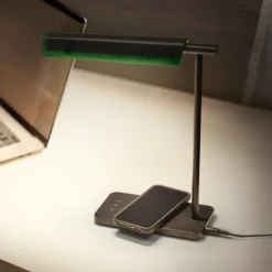 OSRAM LED-pöytälamppu Office Line Desk Roof musta, CCT, himmennettävä