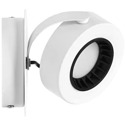 OSRAM LED-seinäkohdevalaisin VENUS, valkoinen, 1-lamppuinen, metalli 3 000 K