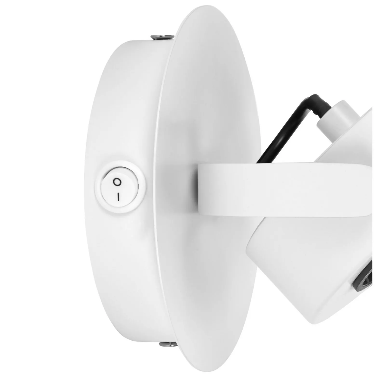OSRAM LED-seinäkohdevalaisin VENUS, valkoinen, 1-lamppuinen, metalli 3 000 K