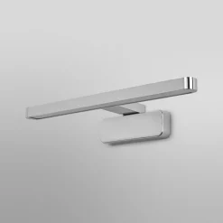 OSRAM LED-seinälamppu ORBIS DISC BAR, kromi, 40 cm, IP44, CCT
