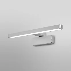OSRAM LED-seinälamppu ORBIS DISC BAR, kromi, 40 cm, IP44, CCT