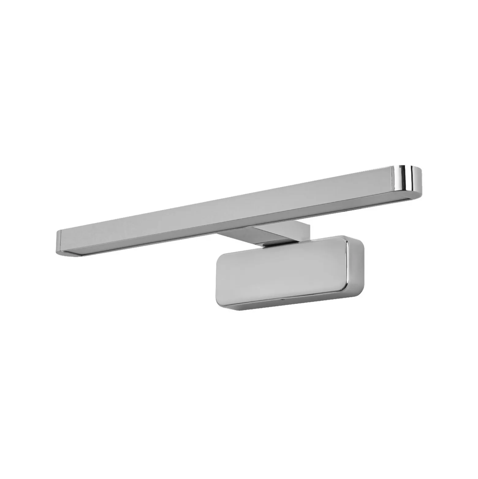 OSRAM LED-seinälamppu ORBIS DISC BAR, kromi, 40 cm, IP44, CCT