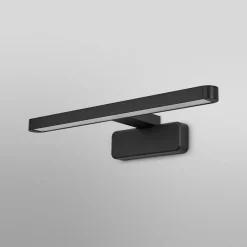 OSRAM LED-seinälamppu ORBIS DISC BAR, musta, 40 cm, IP44 CCT