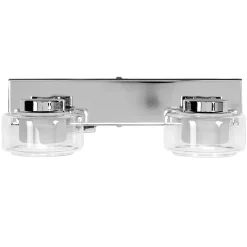 OSRAM LED-seinävalaisin ORBIS FLAME, kromi, 2-lamppuinen, CCT, IP44