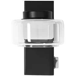 OSRAM LED-seinävalaisin ORBIS FLAME, musta, metalli, IP44 CCT