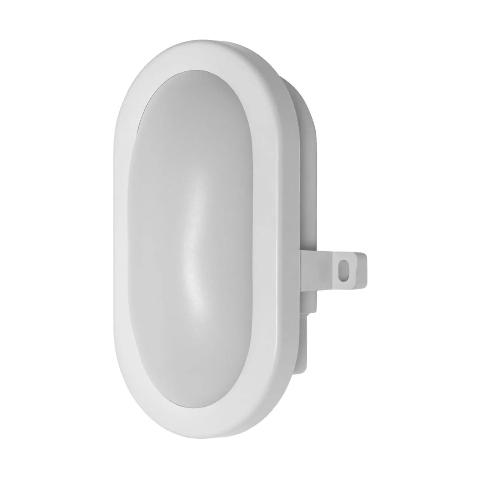 OSRAM LED-ulkoseinälamppu BULKHEAD, valkoinen, 6 W muovi IP54