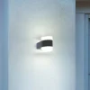 OSRAM LED-ulkoseinälamppu ENDURA STYLE PUCK, tummanharmaa, IP44
