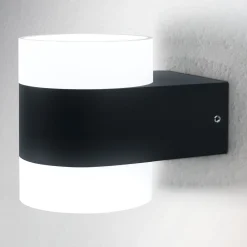 OSRAM LED-ulkoseinälamppu ENDURA STYLE PUCK, tummanharmaa, IP44