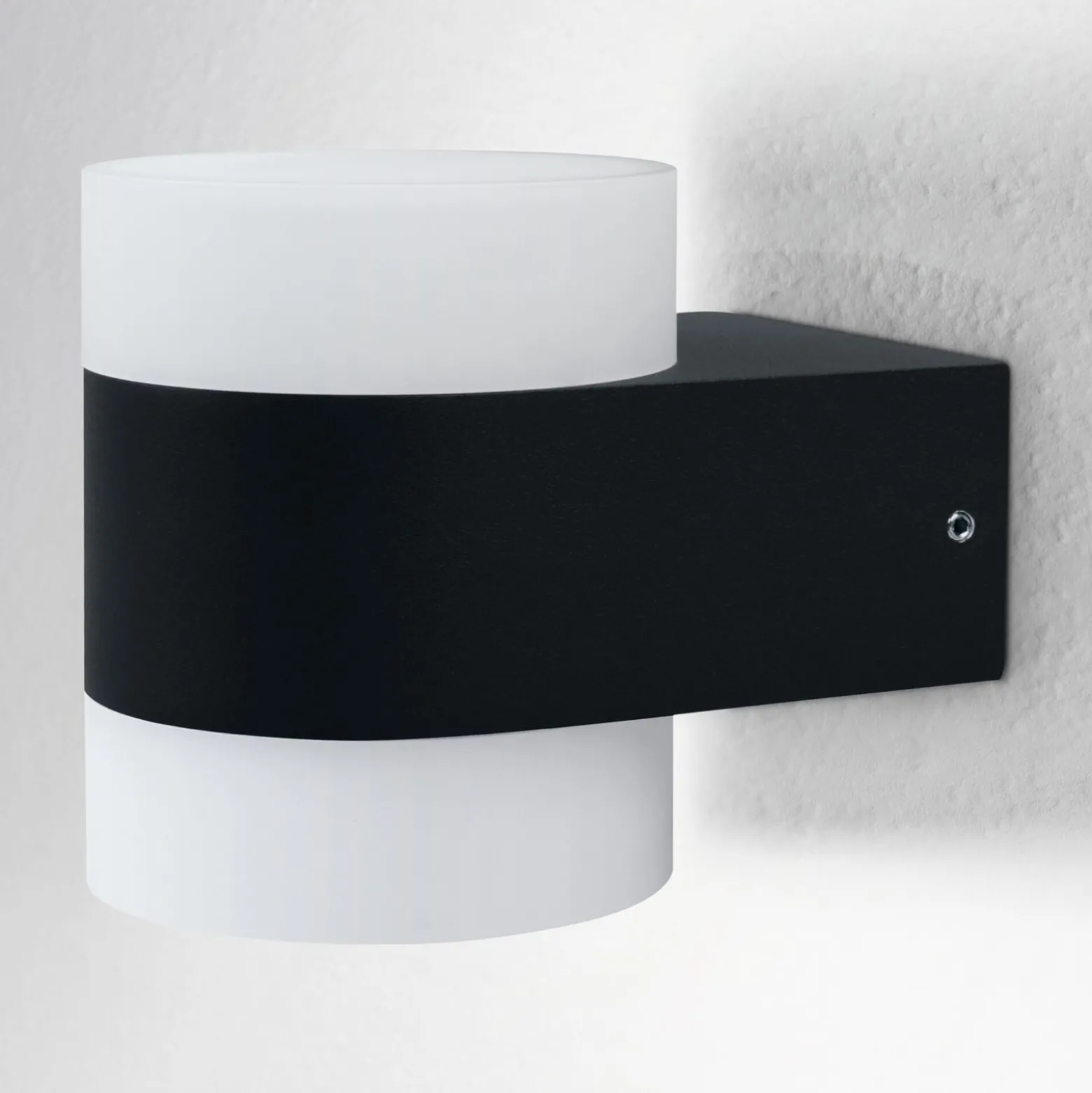 OSRAM LED-ulkoseinälamppu ENDURA STYLE PUCK, tummanharmaa, IP44