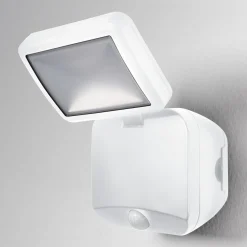 OSRAM LED-ulkoseinävalaisin DOUBLE, 1-lamppuinen, valkoinen, paristo