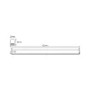 OSRAM LED-valolista SWITCH BATTEN, 31 cm, 3 000 K, valkoinen