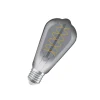 OSRAM LED Vintage 1906 Edison, harmaa, E27, 7,8 W, 818, dim.