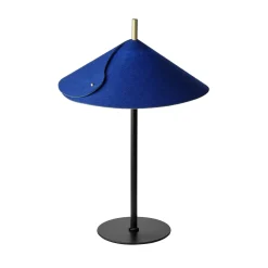 OSRAM pöytävalaisin Decor Flip, sininen, huopa, G9, säädettävä