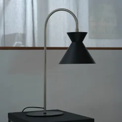 OSRAM pöytävalaisin Decor Waist, teräs, musta, E27