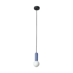 OSRAM riippuvalaisin Decor Concrete Mic, sininen, betoni, G9