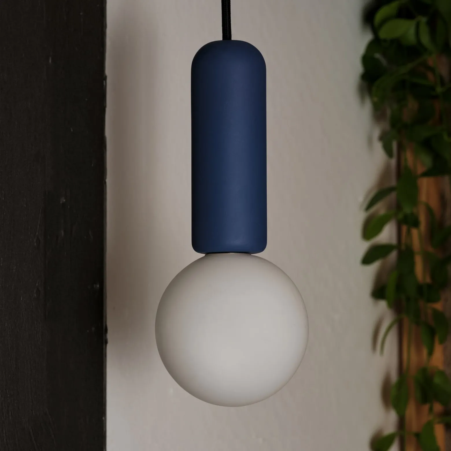 OSRAM riippuvalaisin Decor Concrete Mic, sininen, betoni, G9