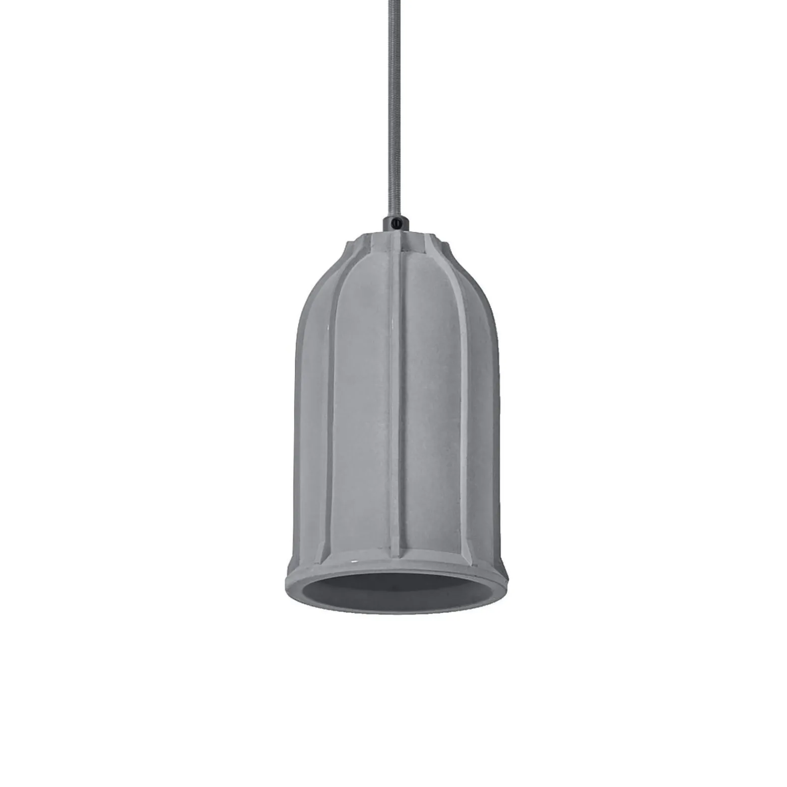OSRAM riippuvalo CONCRETE SIM, harmaa, Ø 12 cm, betoni, E27