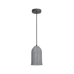OSRAM riippuvalo CONCRETE SIM, harmaa, Ø 12 cm, betoni, E27