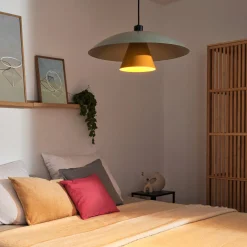 OSRAM riippuvalo Decor Flying Mushroom vihreä/keltainen, teräs, E27