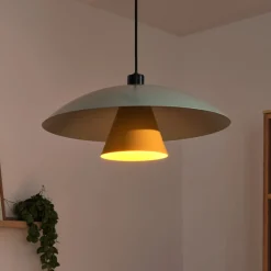 OSRAM riippuvalo Decor Flying Mushroom vihreä/keltainen, teräs, E27