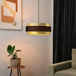 OSRAM riippuvalo Decor Hornet, musta/kultainen, E27