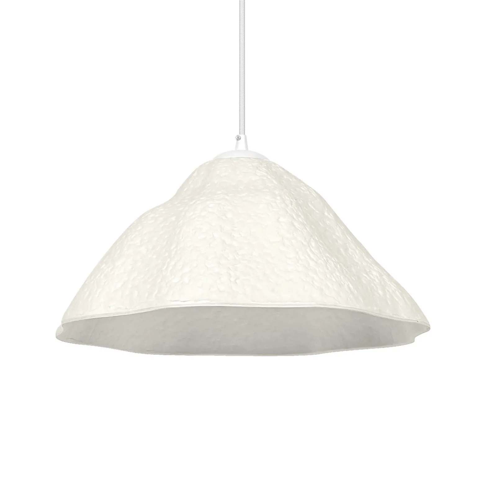 OSRAM riippuvalo Decor Lotus Leaf, 1-lamppuinen, valkoinen, paperi, E27