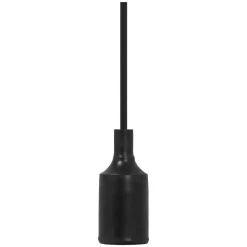 OSRAM riippuvalo VINTAGE 1906 BELL musta muovi Ø 9 cm