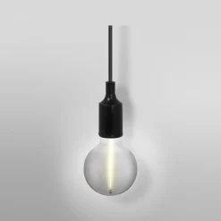OSRAM riippuvalo VINTAGE 1906 BELL musta muovi Ø 9 cm