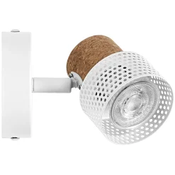 OSRAM seinäkohdevalaisin CORK, valkoinen, 1 spotti, GU10-LED, 927, himmennettävä