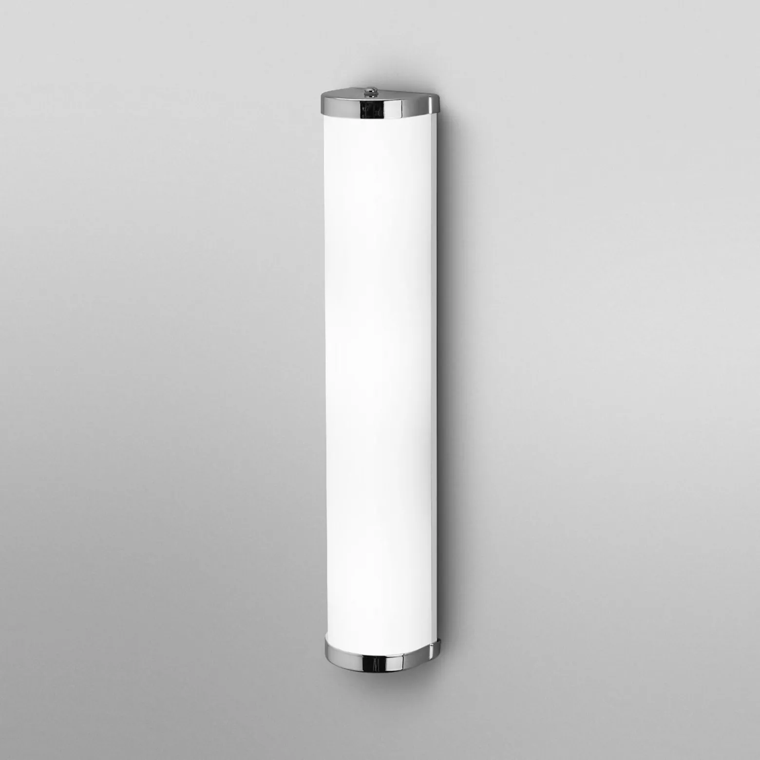 OSRAM seinälamppu BATHROOM, kromi, pituus 46 cm, metalli/lasi, IP44