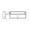 OSRAM seinävalaisin ENDURA STYLE ROBUST, harmaa, anturi IP54 USB