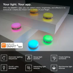 OSRAM SMART+ Bluetooth LED-kaiutin MACARON, sininen, akku