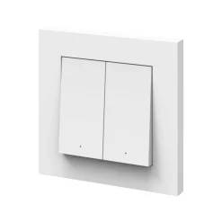 OSRAM SMART+ WiFi kaksois-seinäkytkin, akku, valkoinen, mattapintainen