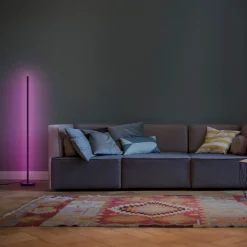 OSRAM SMART+ WiFi LED-lattiavalo ROUND musta 140 cm RGB CCT