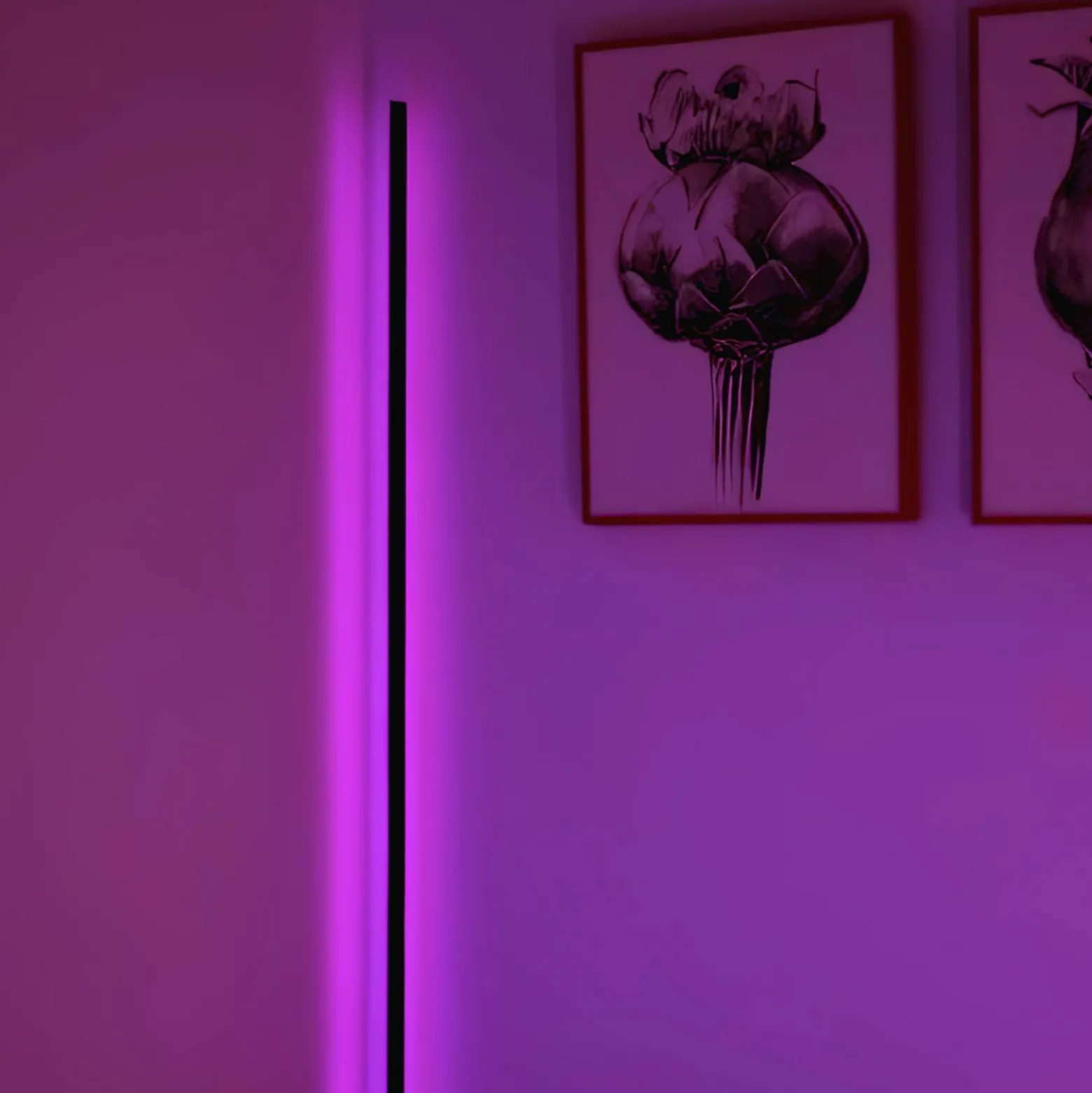 OSRAM SMART+ WiFi LED-lattiavalo ROUND musta 140 cm RGB CCT