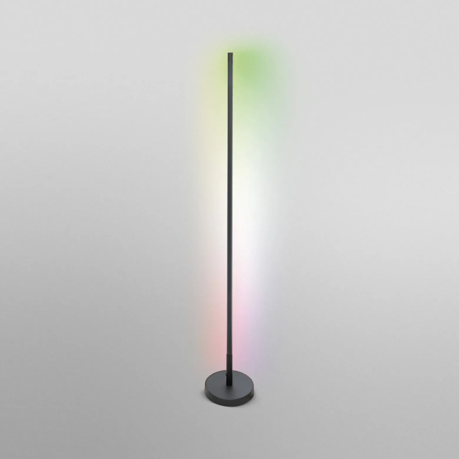 OSRAM SMART+ WiFi LED-lattiavalo ROUND musta 140 cm RGB CCT