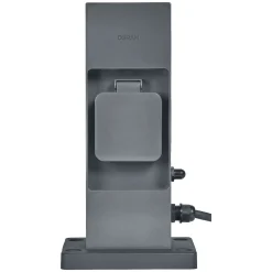 OSRAM SMART+ WiFi-pistorasia, antrasiitti, IP44, 2-osainen