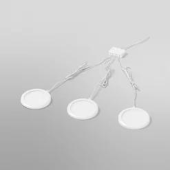 OSRAM SMART+ WiFi UNDERCABINET ROUND, valkoinen, Ø 8 cm, 3 kpl:n sarja