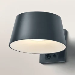 OSRAM Solar-seinälamppu ENDURA STYLE BRELLA, harmaa, anturi IP54