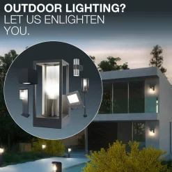 OSRAM ulkoseinälamppu ENDURA CLASSIC CASCADE, kirkas lasi, IP44
