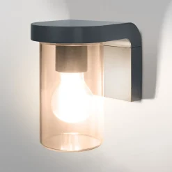 OSRAM ulkoseinälamppu ENDURA CLASSIC CASCADE, lasi, keltainen IP44