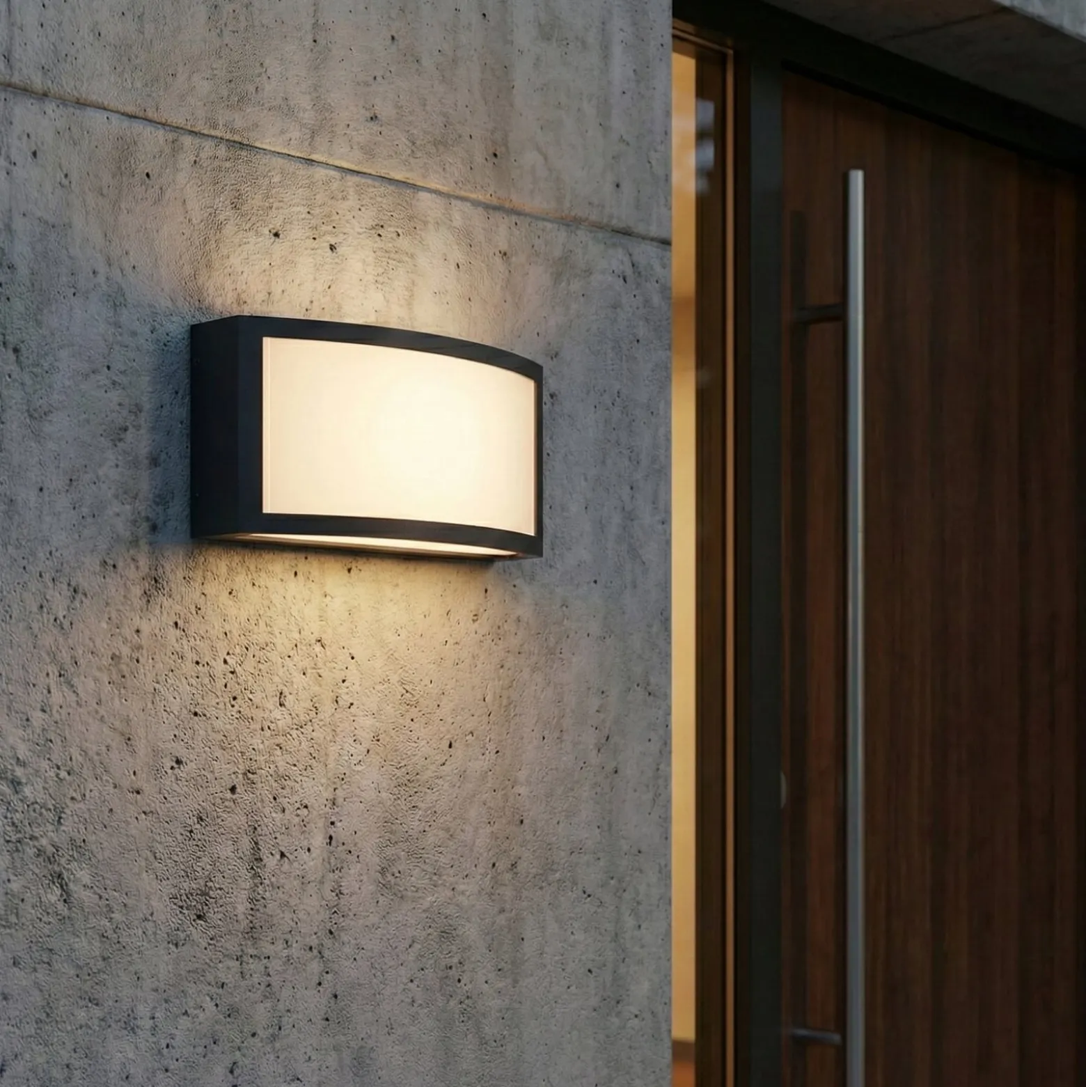OSRAM ulkoseinälamppu ENDURA CLASSIC CUADRA, tummanharmaa, IP65