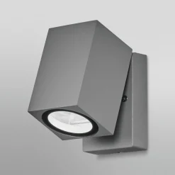 OSRAM ulkoseinälamppu ENDURA CLASSIC CUBE, hopea metalli IP44