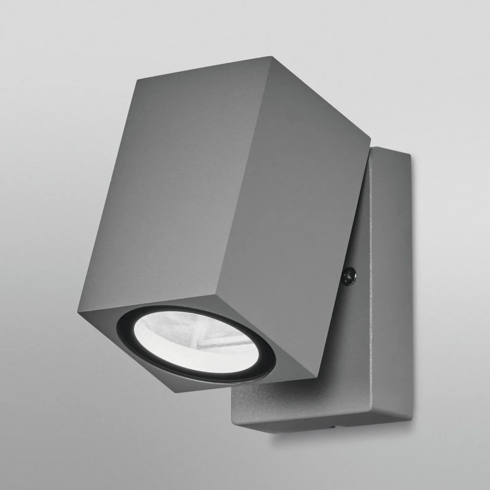 OSRAM ulkoseinälamppu ENDURA CLASSIC CUBE, hopea metalli IP44