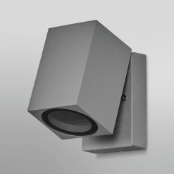 OSRAM ulkoseinälamppu ENDURA CLASSIC CUBE, hopea metalli IP44