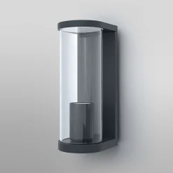 OSRAM ulkoseinälamppu ENDURA CLASSIC TUBULAR, tummanharmaa IP44