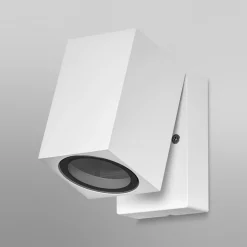 OSRAM ulkoseinävalaisin ENDURA CLASSIC CUBE, valkoinen metalli IP44
