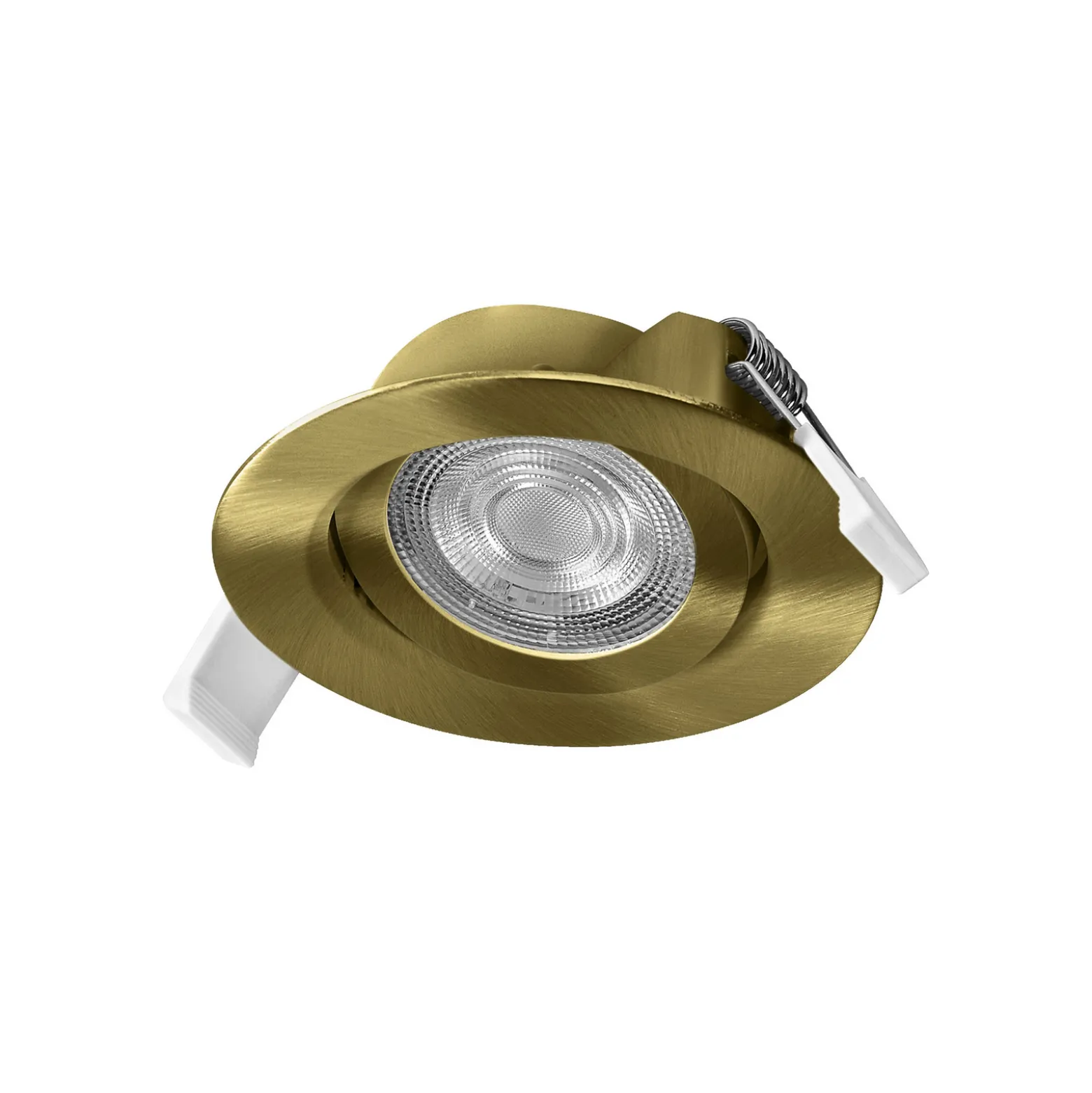 OSRAM upotettava LED-kohdevalaisin (3 kpl), clickdim, 40°, messinki, halkaisija