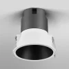 OSRAM upotettava LED-kohdevalaisin TWIST, valkoinen/musta 830 Ø 9,3 cm metalli